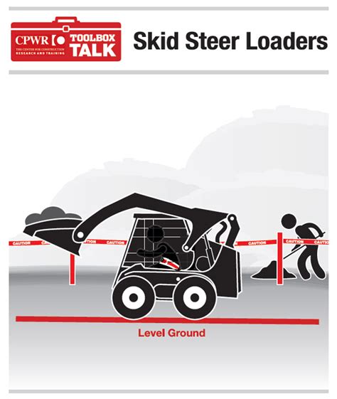 skid steer safety talk|osha regulations on skid steer.